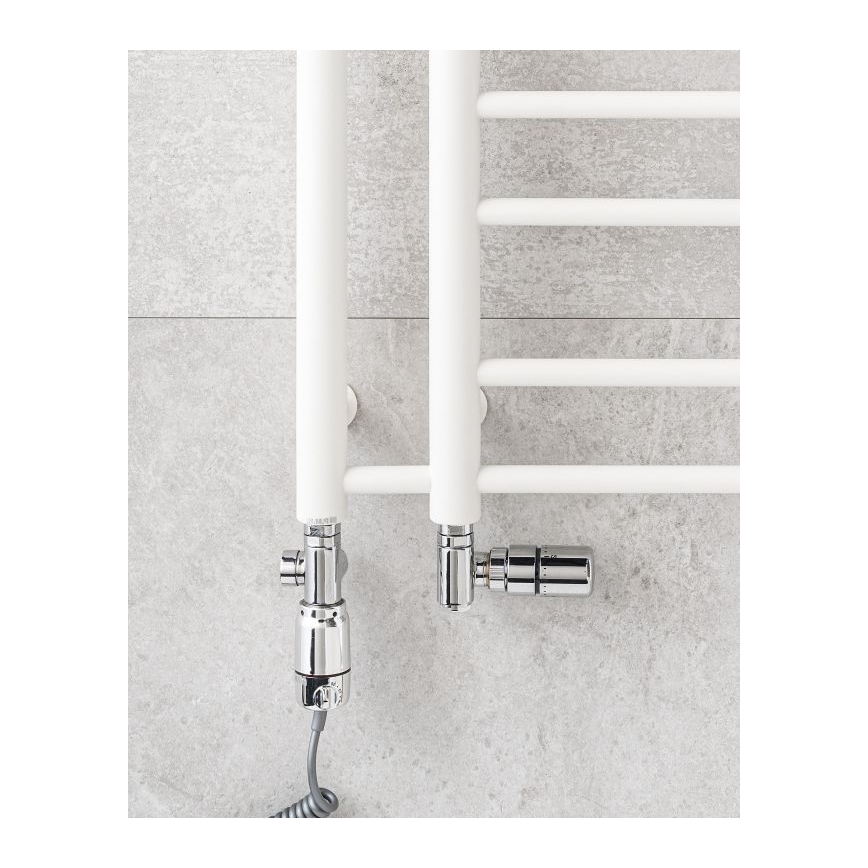 P.M.H. T2W - Kopalniški lestevni radiator THEIA 352W 154 cm desna/bela