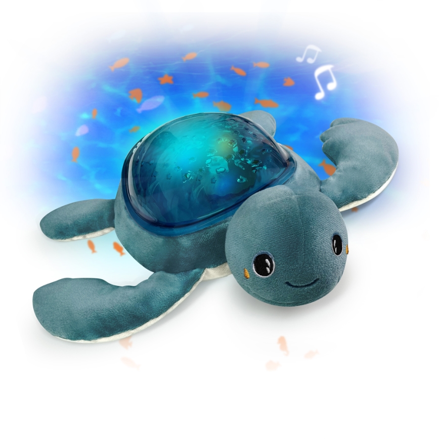 PABOBO - Projektor z melodijo AQUA DREAM USB želva 1200 mAh