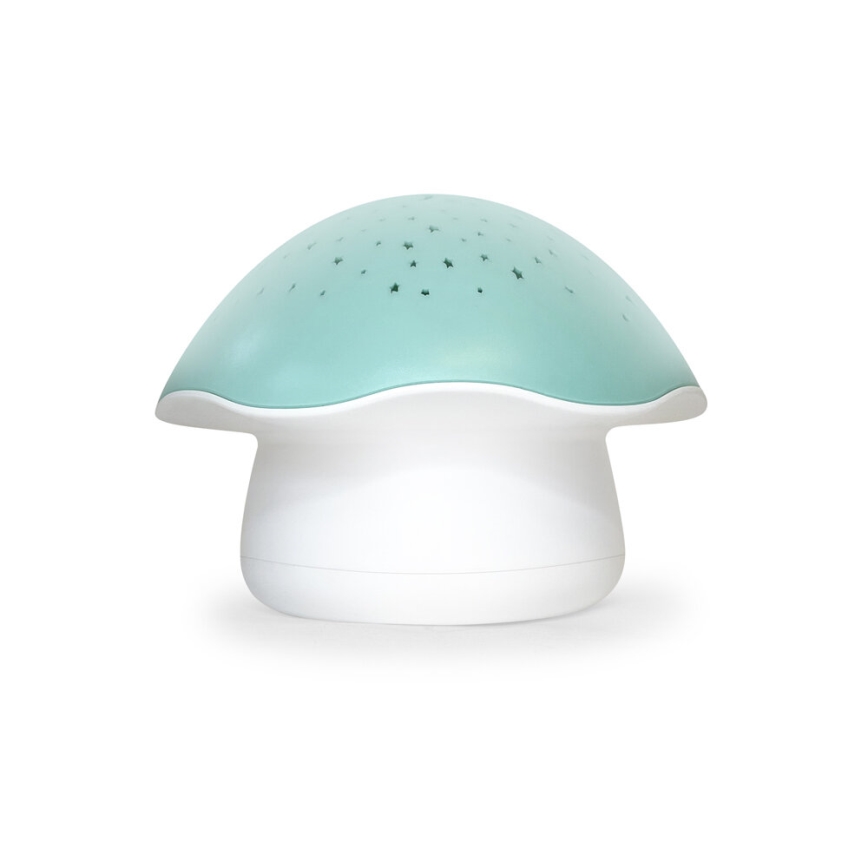 PABOBO - Projektor z melodijo STAR MUSHROOM 3xAA modra