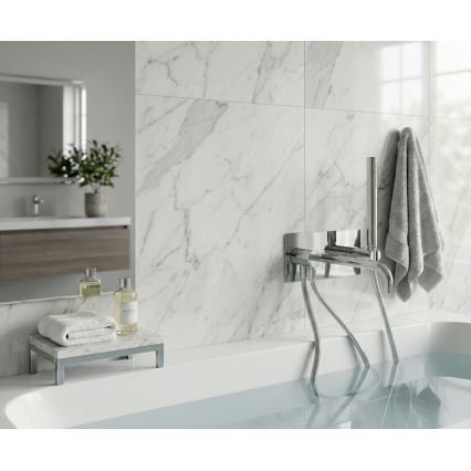 Paffoni - komplet za kad LIGHT, sijajni krom