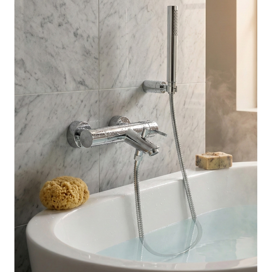 Paffoni - Komplet za kad LIGHT sijajni krom