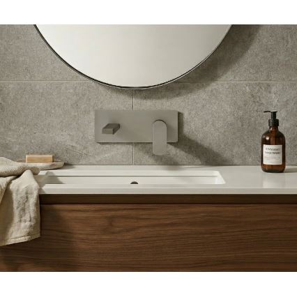 Paffoni - Pipa za umivalnik za podometno montažo TANGO iz nerjavečega jekla