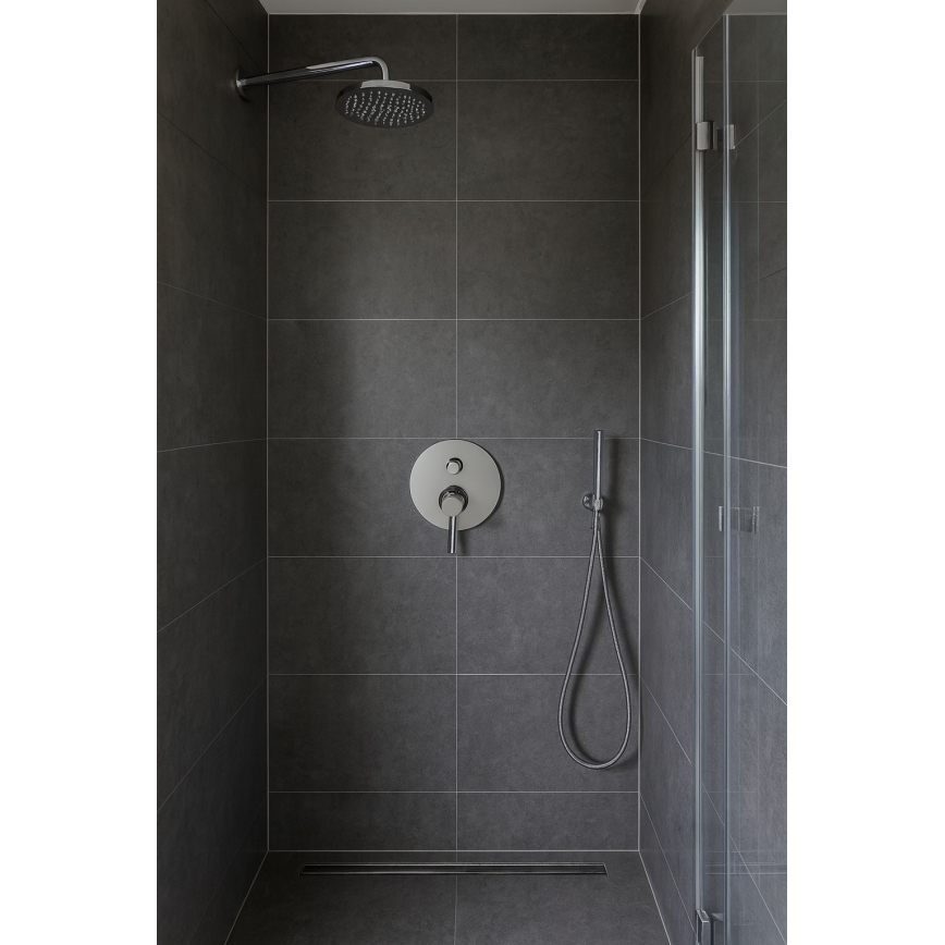 Paffoni - Pršna armatura za podometno vgradnjo LIGHT sijajni krom