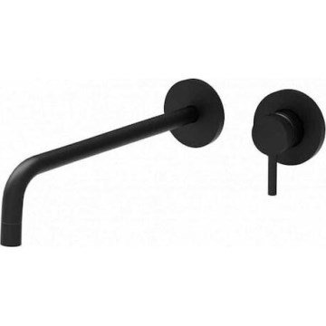 Paffoni - umivalniška baterija za podometno vgradnjo LIGHT črna