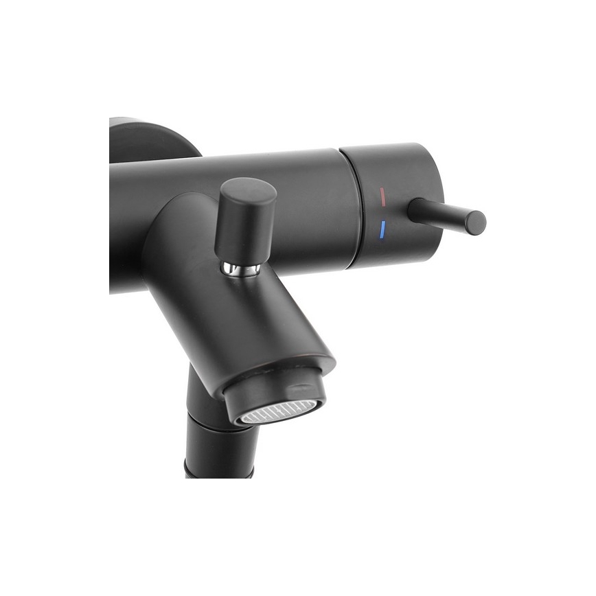 Paffoni - Vgradna tuš armatura ROUND črna