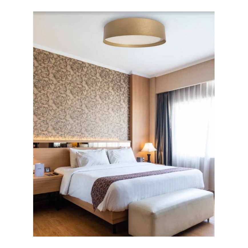 LED Stropna svetilka SOFIE LED/50W/230V ø 60 cm zlata