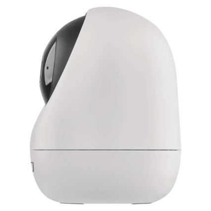 Pametna notranja vrtljiva kamera s senzorjem gibanja GoSmart 5V Wi-Fi Tuya bela