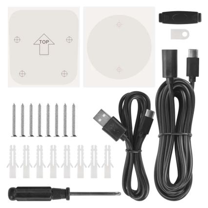 Pametna solarna kamera s senzorjem GoSmart 4G/LTE, 10400 mAh, 5V, IP65, s podporo za Tuya