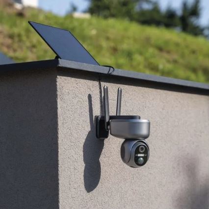 Pametna solarna kamera s senzorjem GoSmart 4G/LTE 10400mAh 5V IP65 Tuya