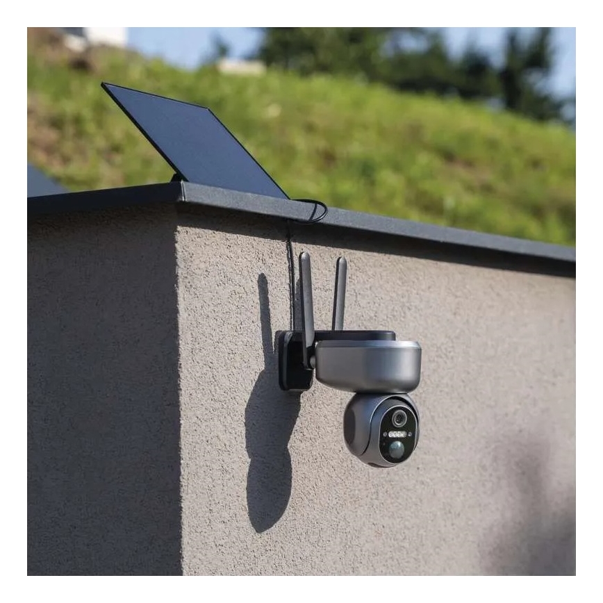Pametna solarna kamera s senzorjem GoSmart 4G/LTE 10400mAh 5V IP65 Tuya