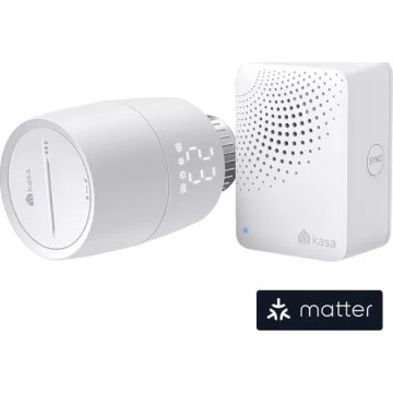 Pametna termostatska glava z LCD zaslonom 2xAA Tuya