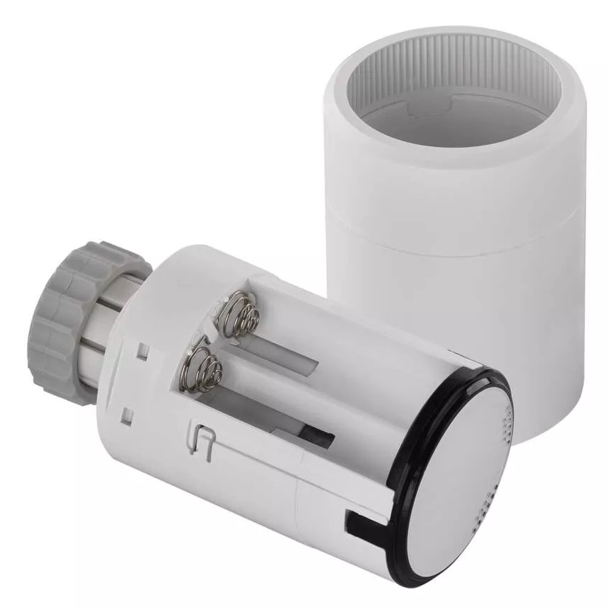 Pametna termostatska glava z LCD zaslonom GoSmart M30x1,5 2xAA/1,5V Tuya