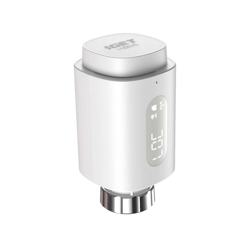 Pametna termostatska glava z LED zaslon 2xAA/3V Zigbee