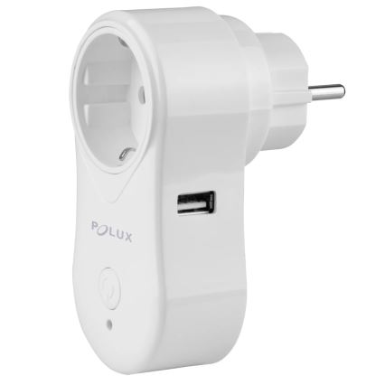 Pametna vtičnica SMART 3400W/230V Wi-Fi Tuya + USB SCHUKO