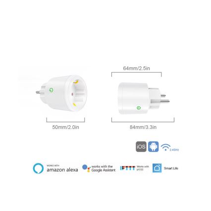 Pametna vtičnica SMART 3500W/230V/16A Wi-Fi