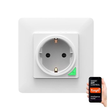 Pametna vtičnica SMART 3680W/230V/16A Wi-Fi Tuya SCHUKO