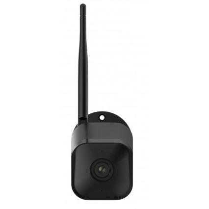 Pametna zunanja kamera s Full HD 1080p senzorjem, 12 V, IP65, Wi‑Fi (Tuya), črna