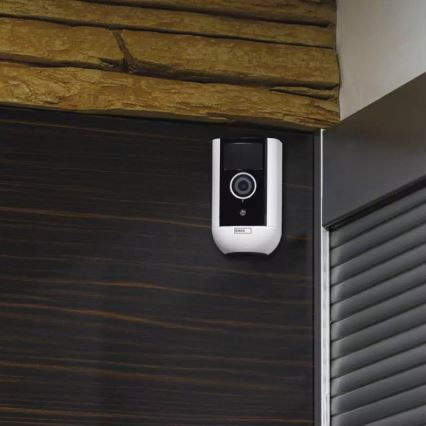 Pametna zunanja kamera s senzorjem gibanja GoSmart 5V 9600mAh IP65 Wi-Fi Tuya
