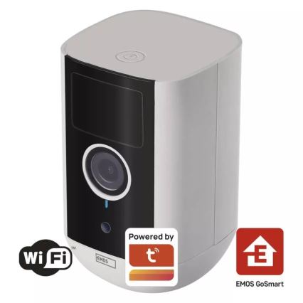 Pametna zunanja kamera s senzorjem gibanja GoSmart 5V 9600mAh IP65 Wi-Fi Tuya