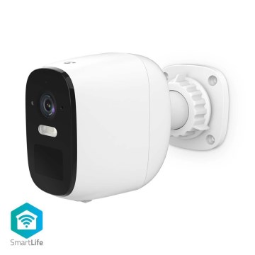 Pametna zunanja polnilna kamera s senzorjem SmartLife 4MP Quad HD 1440p 5V/5200mAh Wi-Fi Tuya IP66