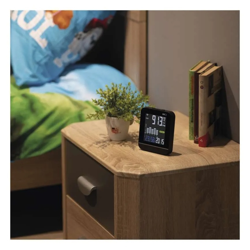 Pametni monitor kakovosti zraka GOSMART 5V Wi-Fi