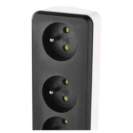 Pametni podaljšek z vklopnim gumbom GoSmart 4Z + 1xUSB-A + 1xUSB-C 2 m Wi-Fi Tuya