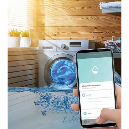 Pametni senzor puščanja vode 3xAAA Wi-Fi Tuya
