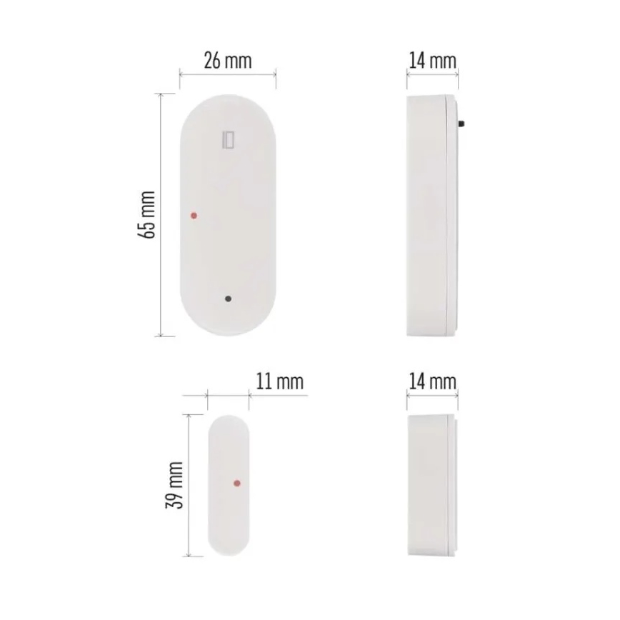 Pametni senzor vrat GoSmart 1xCR2032