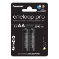 Panasonic - 2 kom. Polnilna baterija AA Eneloop Pro 2500 mAh