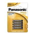 Panasonic - 4 kom. Alkalna baterija AAA/LR03