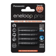 Panasonic Eneloop Pro BK-4HCDE/4BP - 4 kom polnilne baterije AAA Eneloop Pro NiMH/1