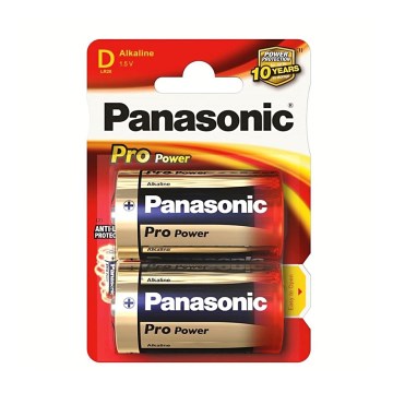 Panasonic LR20 PPG - 2ks alkalna baterija D Pro Power 1,5V