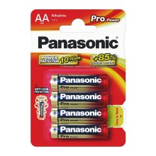 Panasonic LR6 PPG - 4 kom alkalna baterija AA Pro Power 1,5V