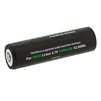 PATONA - 18650 Li-ion baterija 3500 mAh PREMIUM 3,7 V