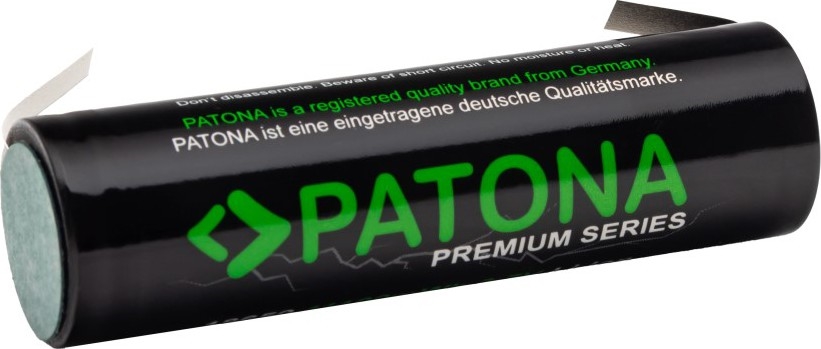 PATONA - Baterija 18650 Li-lon 3000mAh PREMIUM 3,7V z trak terminals za soldering