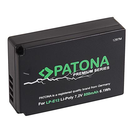 PATONA - Baterija Canon LP-E12 850mAh Li-Ion PREMIUM