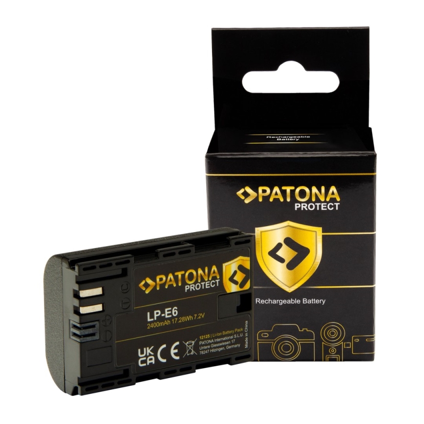 PATONA - Baterija Canon LP-E6 2400mAh Li-Ion Protect