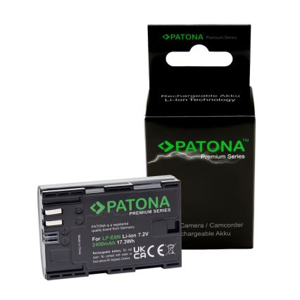 PATONA - Baterija Canon LP-E6N 2400mAh Li-Ion Premium 80D