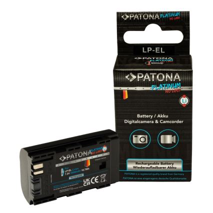 PATONA - Baterija Canon LP-EL 2600mAh Li-Ion Platinum za photoflash Speedlite EL-1