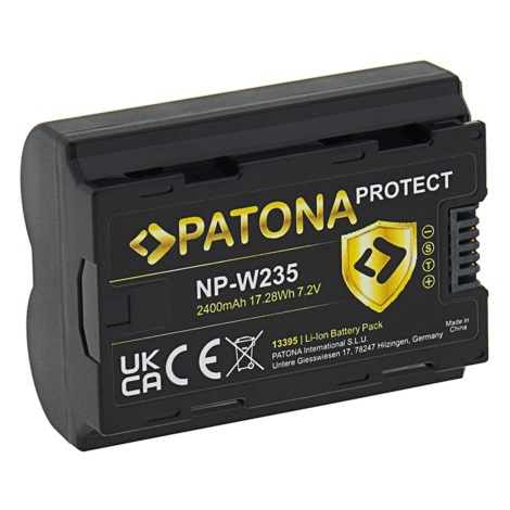PATONA - Baterija Fuji NP-W235 2250mAh Li-Ion 7,2V Protect X-T4