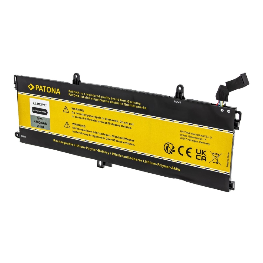 PATONA - Baterija Lenovo Thinkpad P53S/T590 4800mAh Li-Pol 11,55V L18M3P71