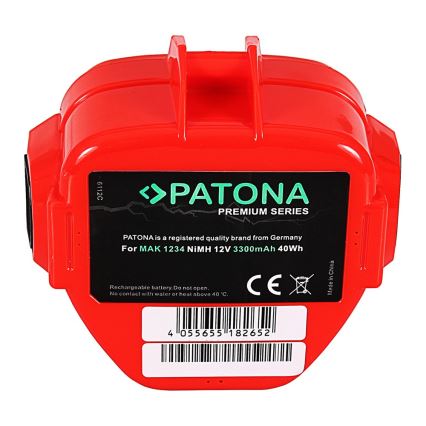 PATONA - Baterija Makita 12V 3300mAh Ni-MH Premium