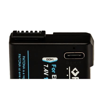 PATONA - Baterija Nikon EN-EL14/EN-EL14A 1030mAh Li-Ion Platinum USB-C polnjenje