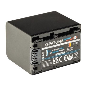 PATONA - Baterija Sony NP-FV70A 2060mAh Li-Ion Platinum USB-C polnjenje