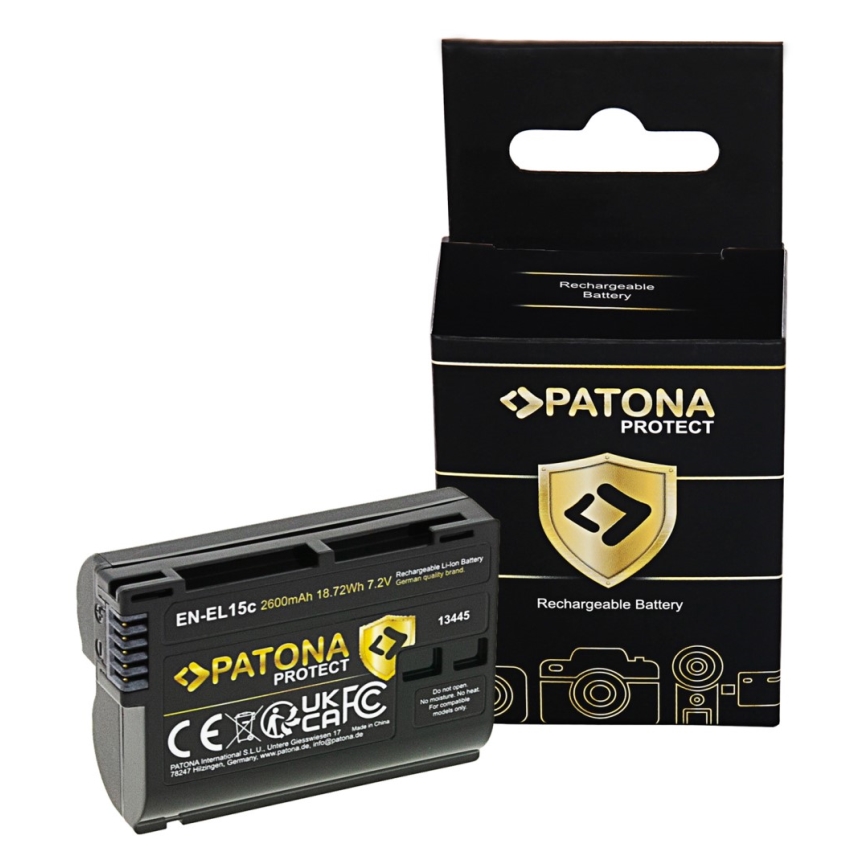 PATONA - Baterija za Nikon EN-EL15C 2600 mAh Li-Ion Protect