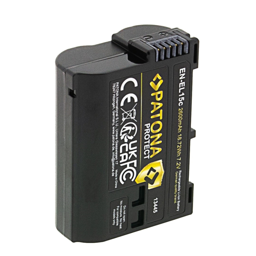 PATONA - Baterija za Nikon EN-EL15C 2600 mAh Li-Ion Protect