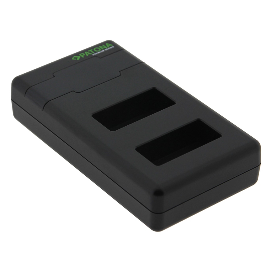 PATONA - Polnilec Dual Canon LP-E17 + kabel USB-C 0,6m