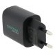 PATONA - Polnilni adapter USB-C Power delivery 20W/230V črna