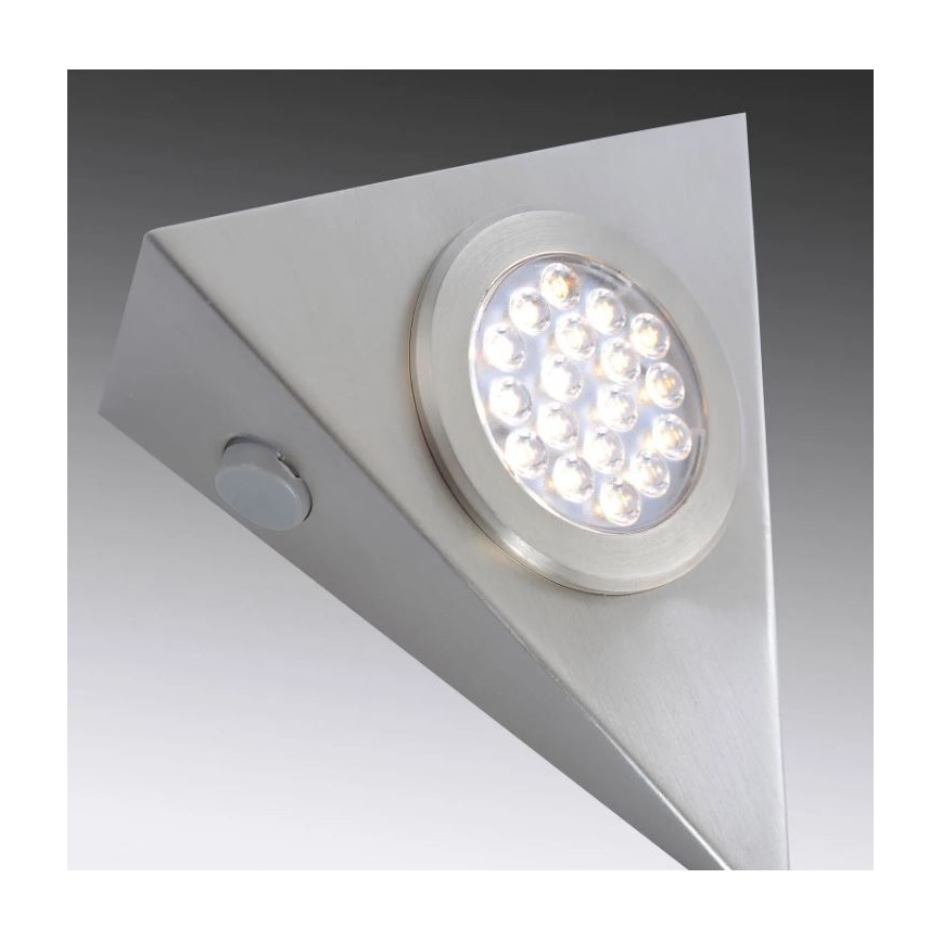 Paul Neuhaus 1119-55-3 - SET 3x LED Osvetlitev za garnituro s senzorjem HELENA LED/2,5W/230V
