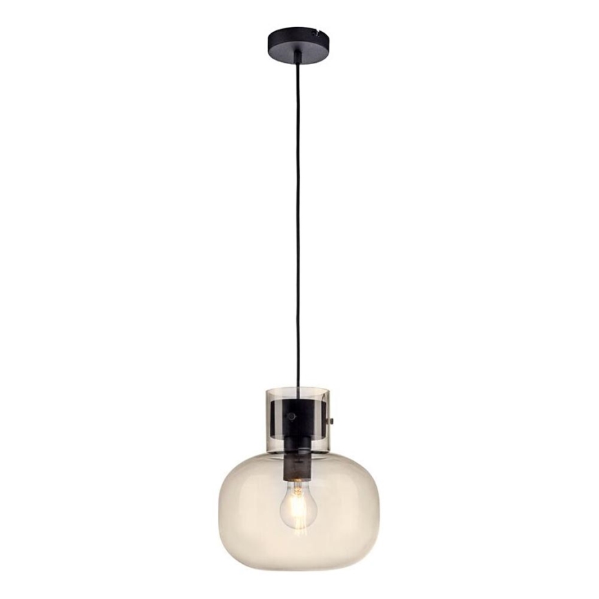 Paul Neuhaus 2003-27 - Lestenec na vrvici SHITAKE 1xE27/10W/230V pr. 25 cm dimno